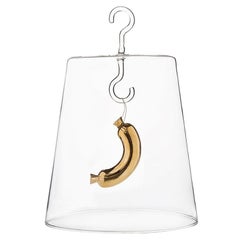 Titled, Last Meal Glass and Brass Dome
