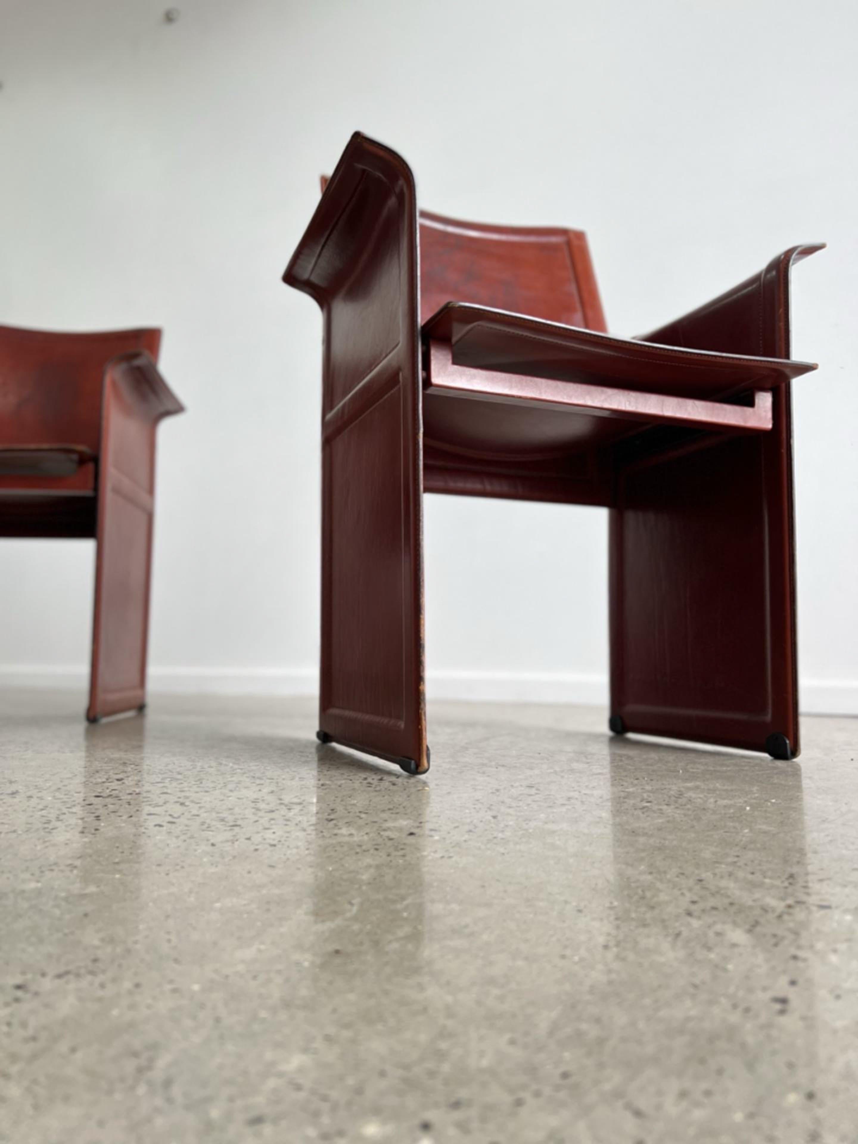 Tito Agnioli for Matteo Grassi Korium Armchairs For Sale 8