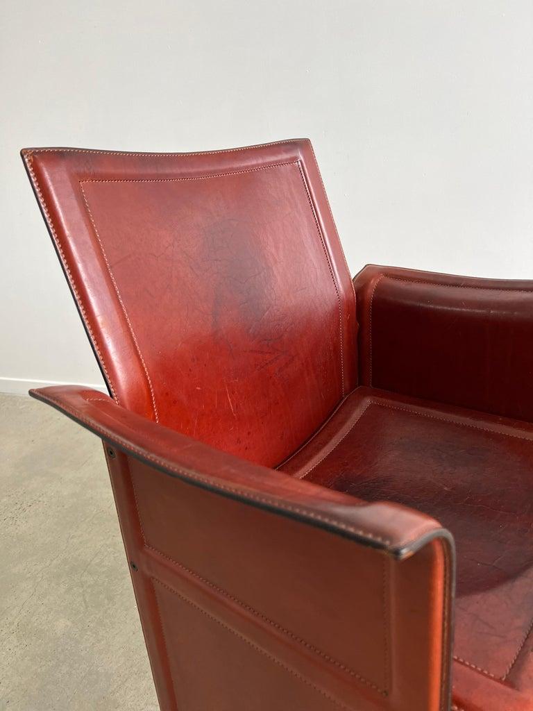 Tito Agnioli for Matteo Grassi Korium Armchairs For Sale 11
