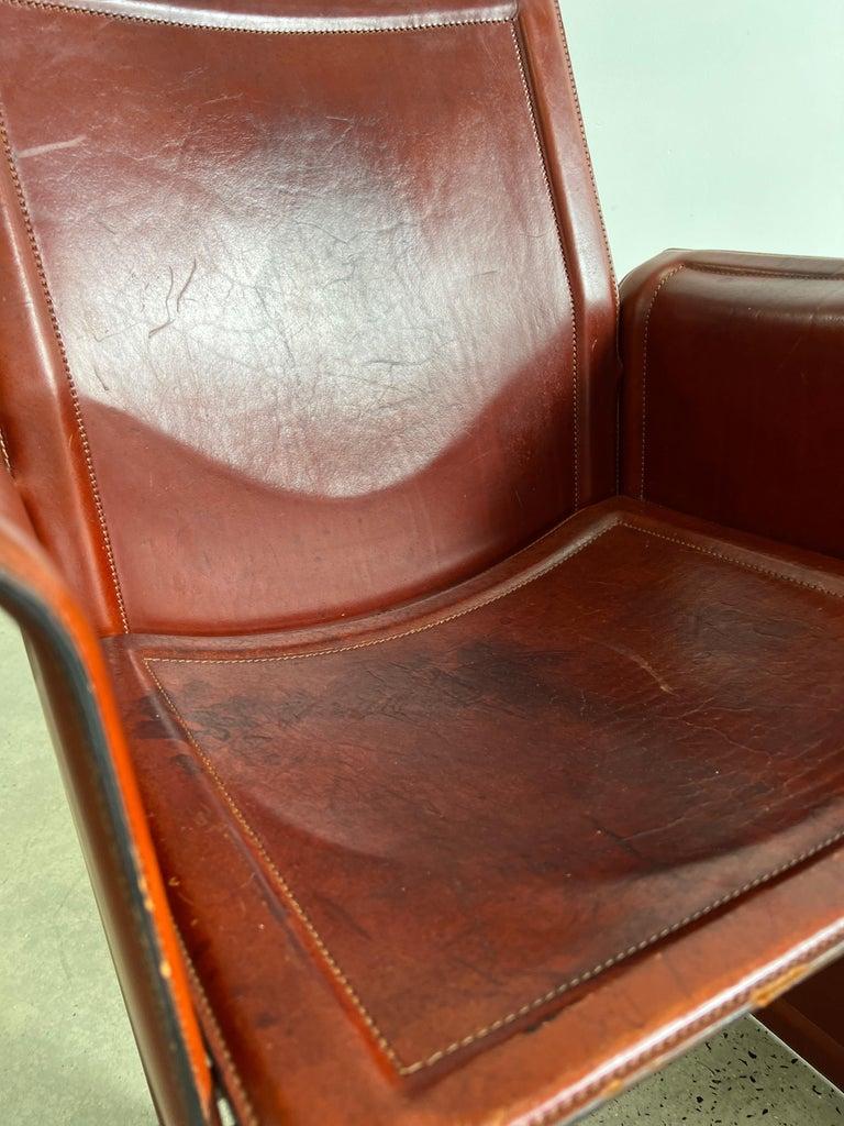 Tito Agnioli for Matteo Grassi Korium Armchairs For Sale 12