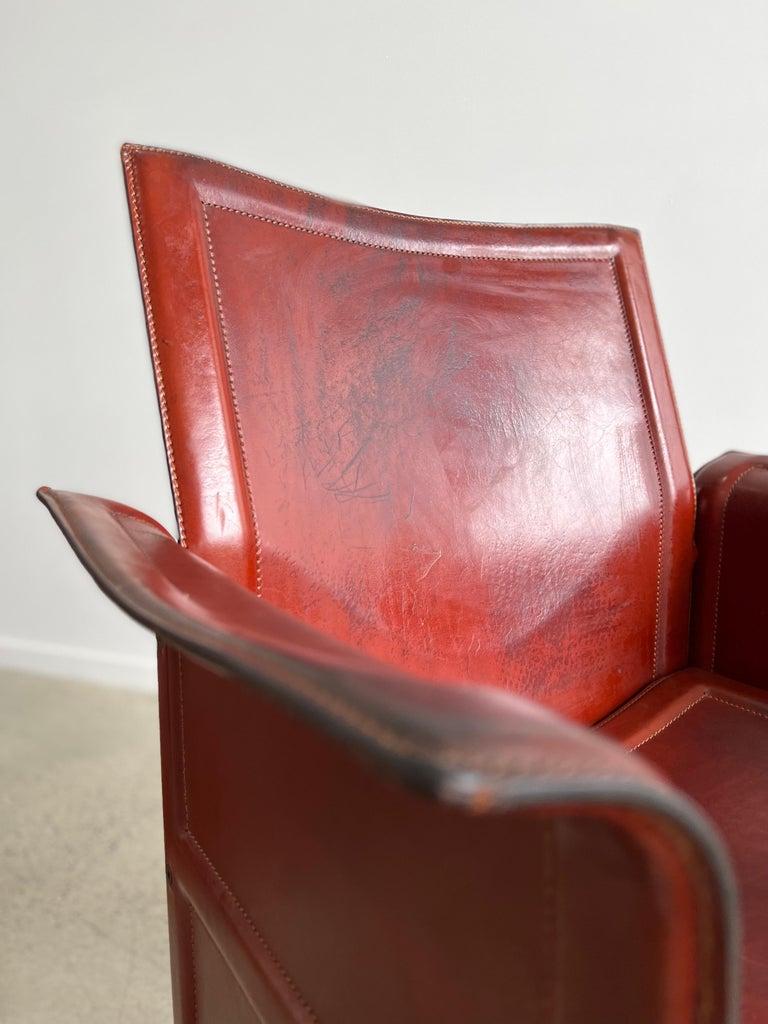 Tito Agnioli for Matteo Grassi Korium Armchairs For Sale 1