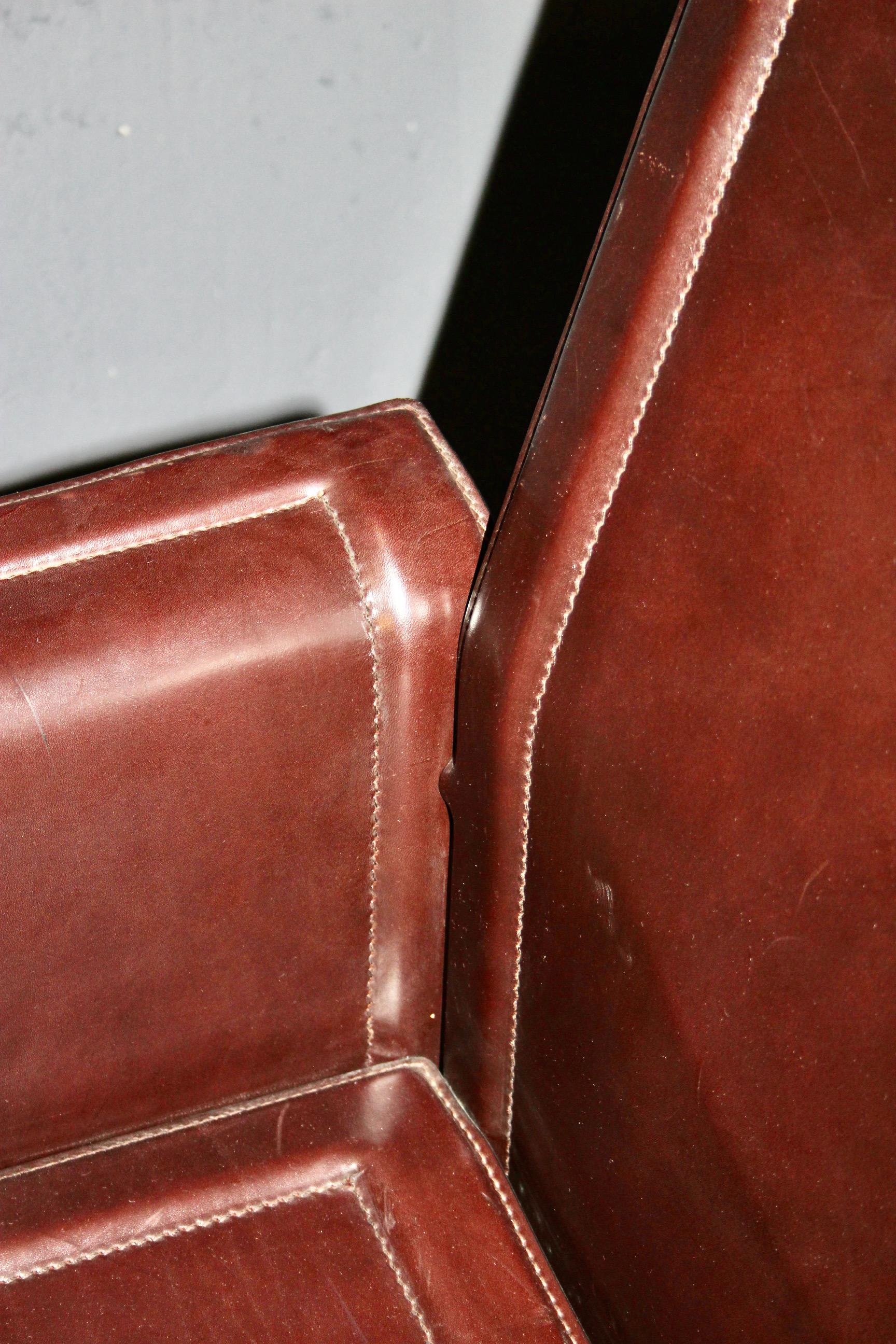 Tito Agnioli for Matteo Grassi Korium set of 12 Armchairs For Sale 4
