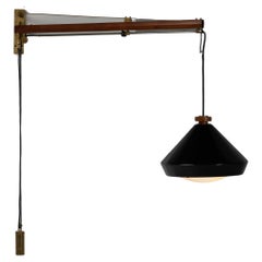 Tito Agnoli 177a wall lamp Oluce Italy 1957
