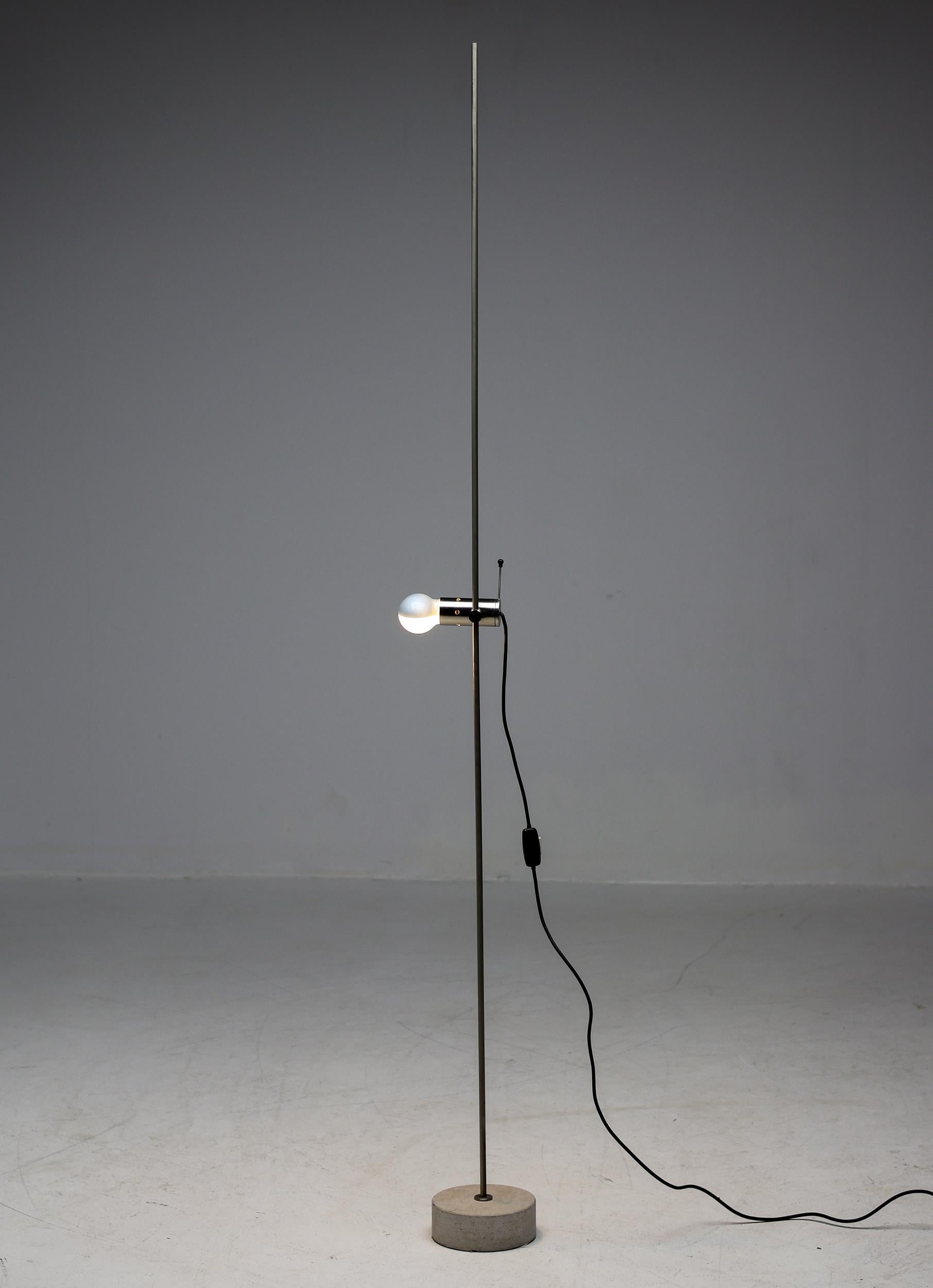 Italian Tito Agnoli 387 Floor Lamp, 1950 For Sale