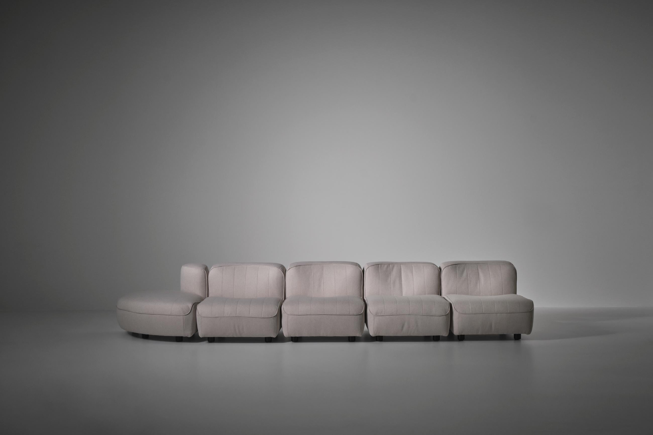 Mid-Century Modern Tito Agnoli ‘9000 series’ Modular Sofa Group for Arflex, Italy, 1969