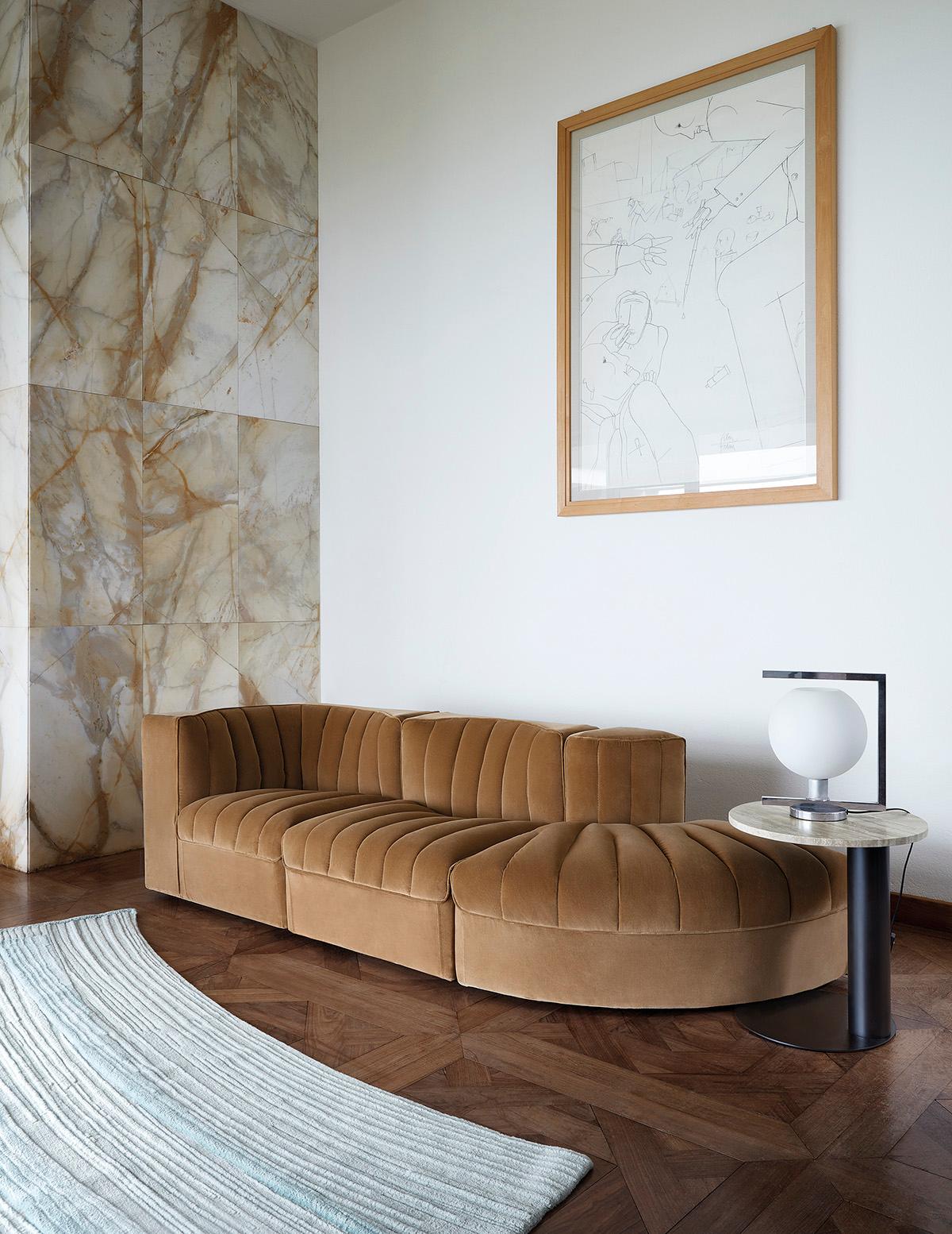 Tito Agnoli '9000' Sofa für Arflex 240cm im Zustand „Neu“ im Angebot in Tilburg, NL