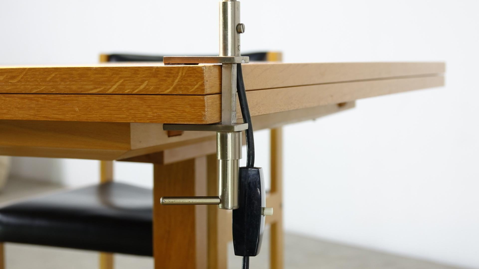 Tito Agnoli Articulated desk lamp, model 255 For Sale 5