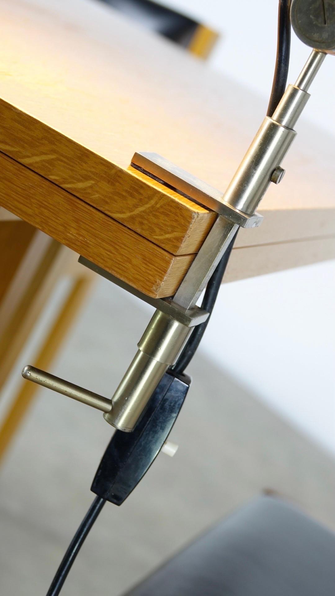Mid-20th Century Tito Agnoli Articulated desk lamp, model 255 For Sale