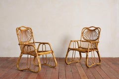 Tito Agnoli Bamboo Chairs