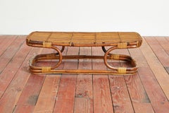 Tito Agnoli Bamboo Table