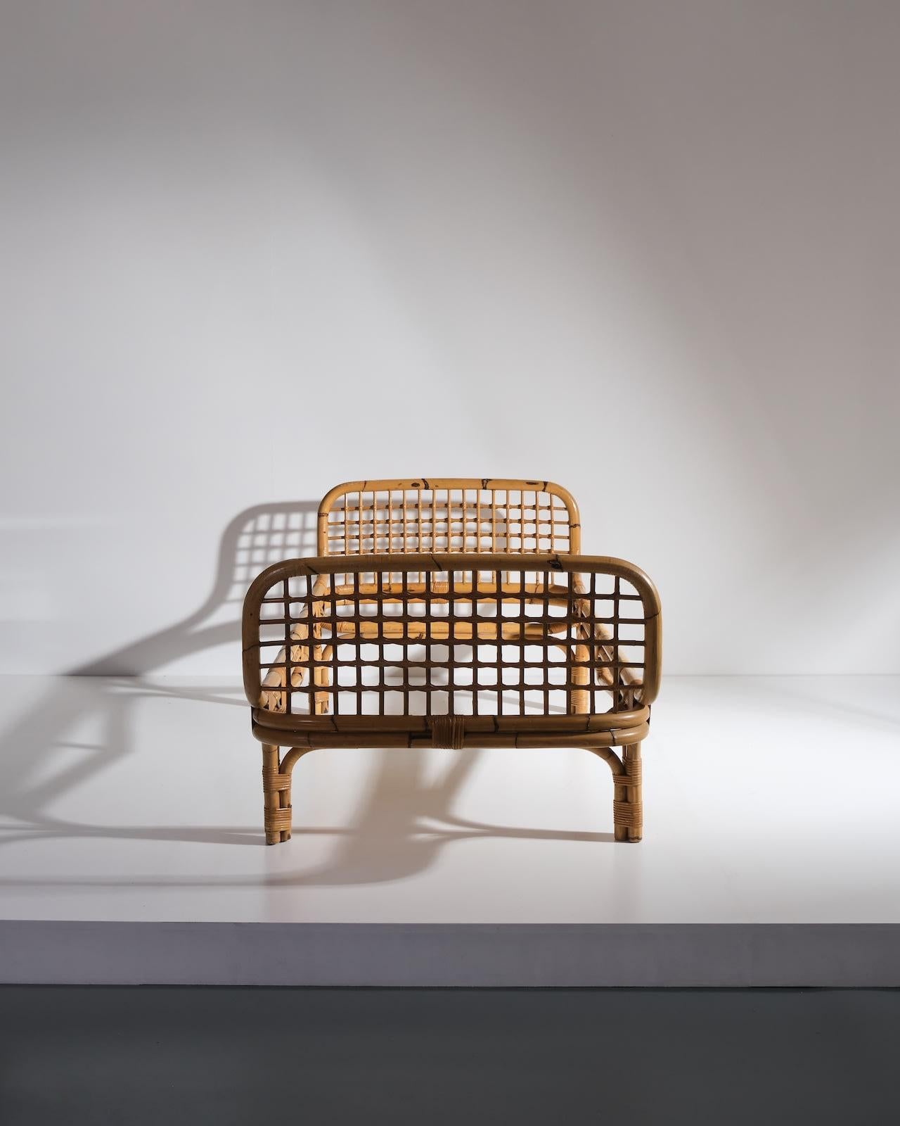 Mid-Century Modern Tito Agnoli, Bed For Sale