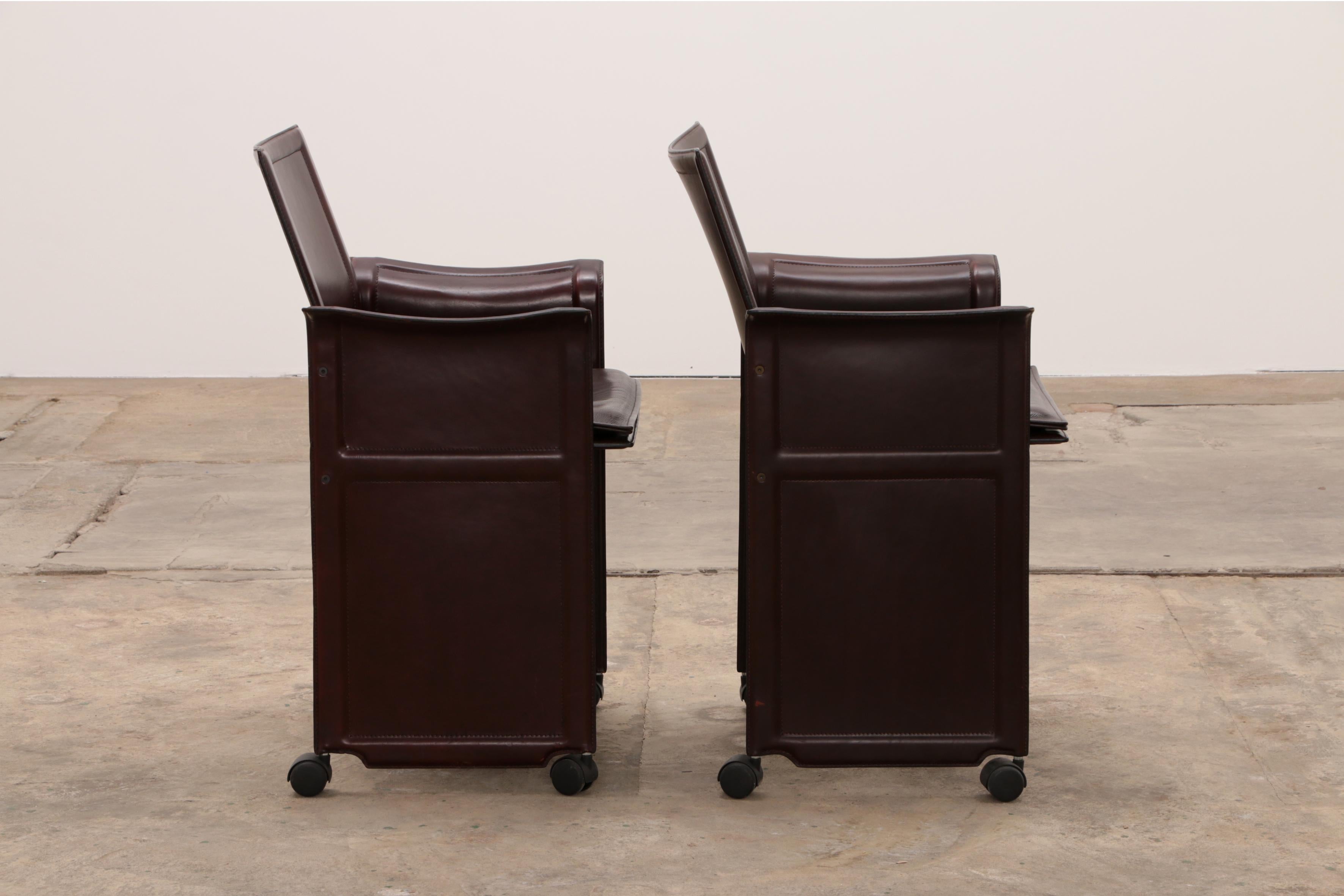 Tito Agnoli by Matteo Grassi, Couchtisch mit zwei Stühlen, Italien, 1970 im Angebot 8