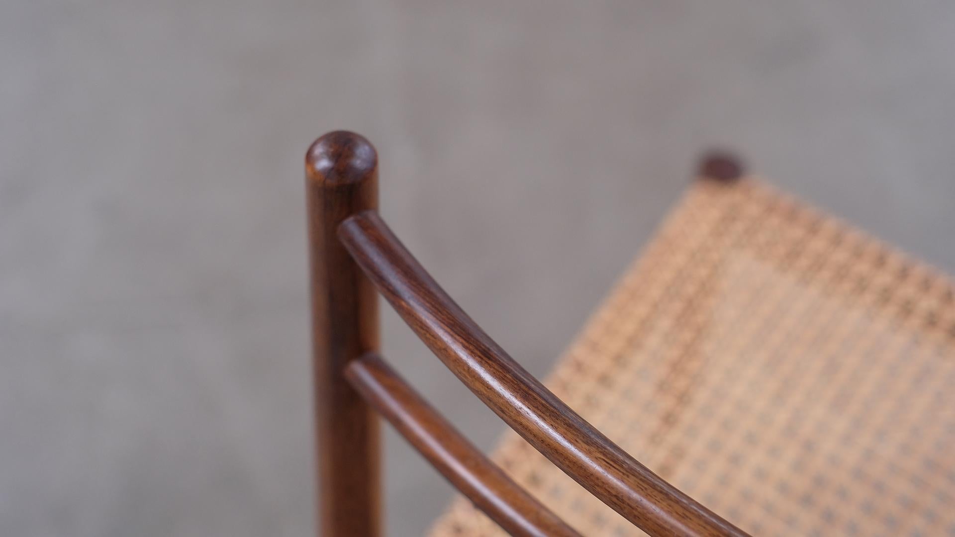Walnut Tito Agnoli Chair