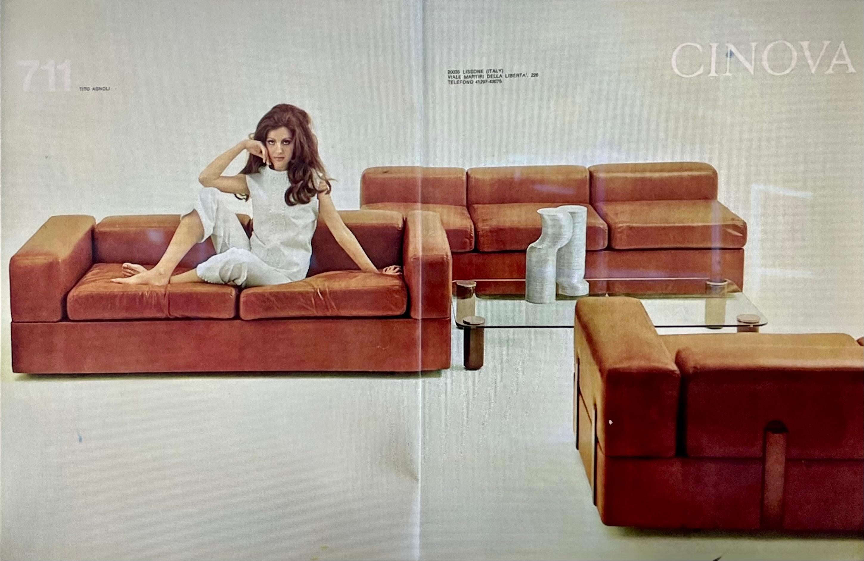  Tito Agnoli Daybed Sofa (Model 711) Cinova Italy 1968 5