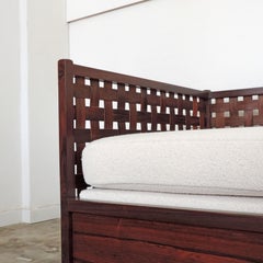 Tito Agnoli Cama de día con tres cajones para Mobilia, Italia, años 60