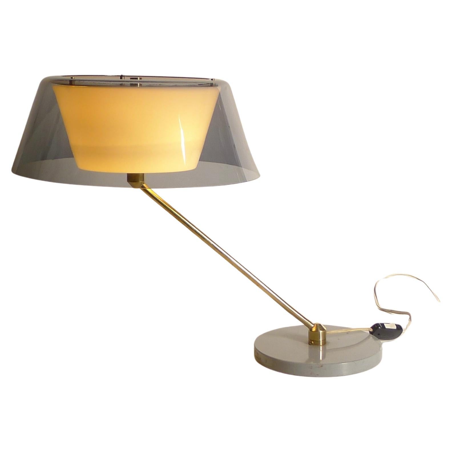 Tito Agnoli, Desk Lamp, Model No. 253 for O'Luce Italy, circa 1960 For Sale