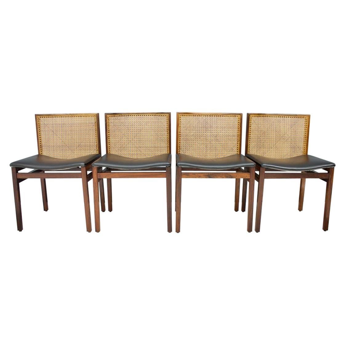 Tito Agnoli Dining Room Chairs, Italy, 1960s For Sale