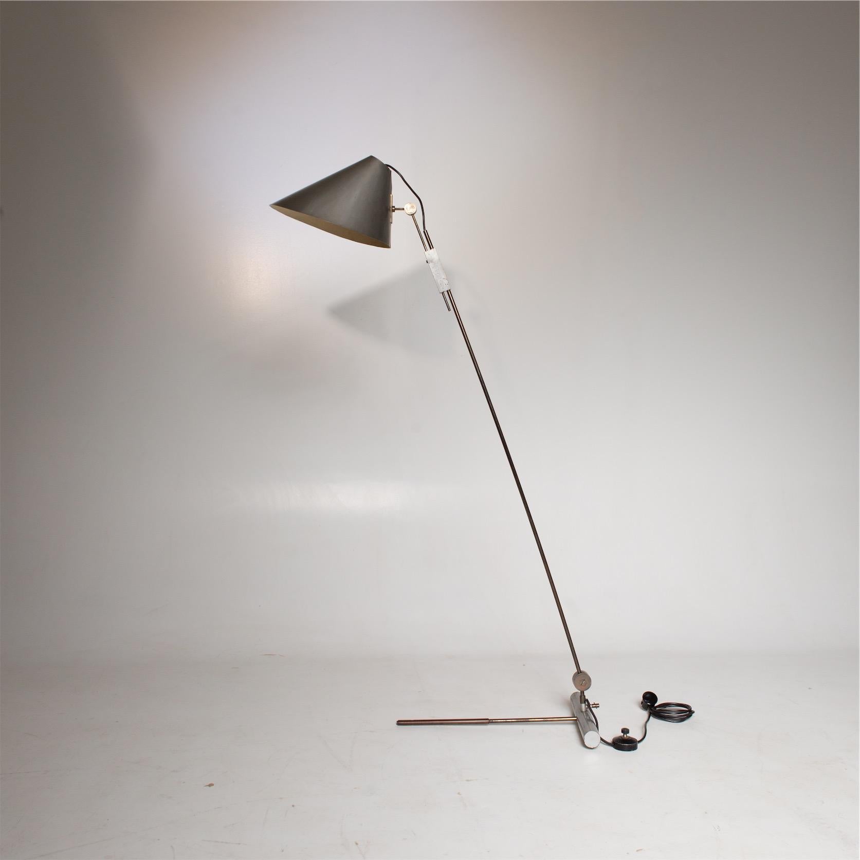 Tito Agnoli Floor Lamp Model '363' for O-Luce, Italy, Designed in 1954 2