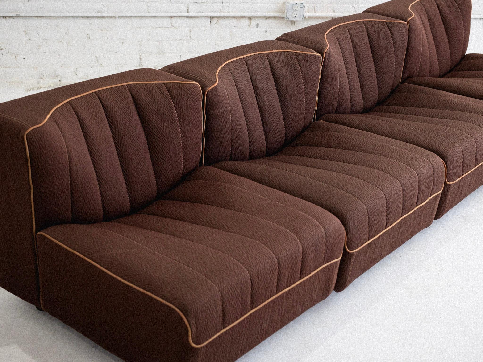 Mid-Century Modern Tito Agnoli pour Arflex 9000 Sofa - 4 Pieces en vente