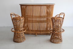 Tito Agnoli for Bonacina Bar and Barstools