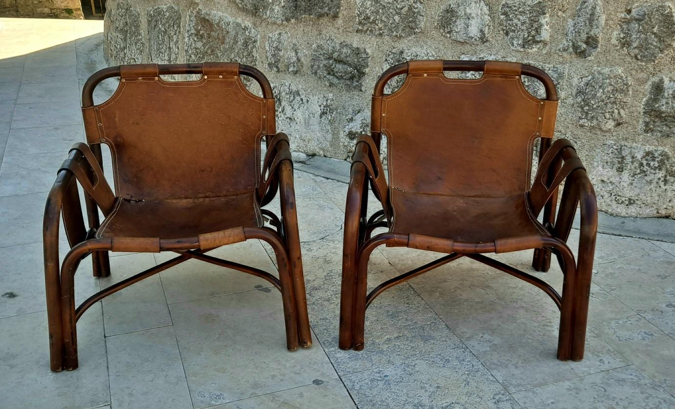 Tito Agnoli was an Italian designer and the Architect during 20th century. Tito Agnoli rattan chairs are highly sought after by collectors and design enthusiasts. Clean lines and a simple yet elegant design.
 