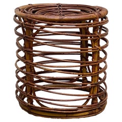 Tito Agnoli for Bonacina Style Pouff or Little Table, Italy, 1960s