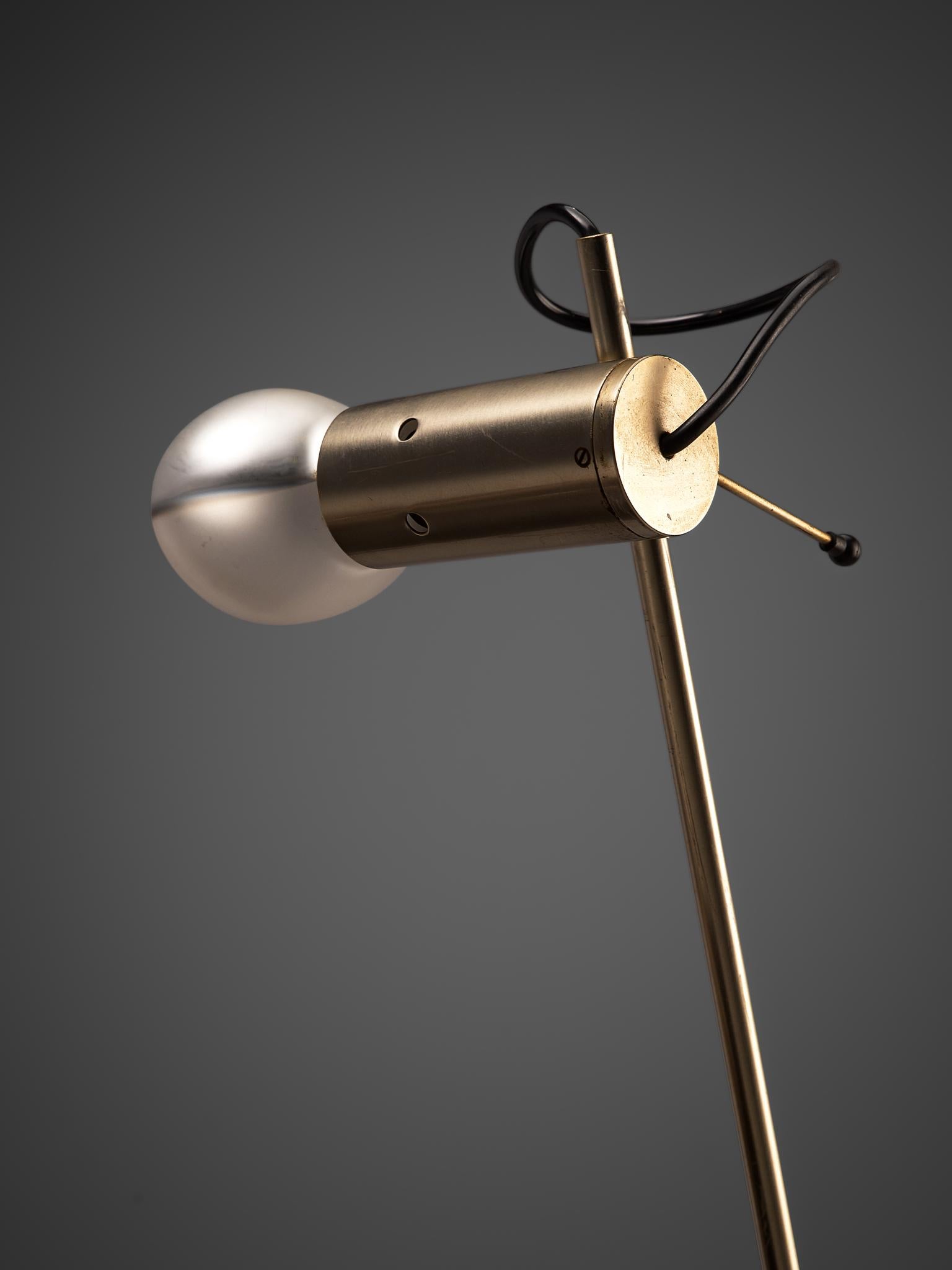 Mid-20th Century Tito Agnoli for O-Luce 'Cornalux' Desk Lights