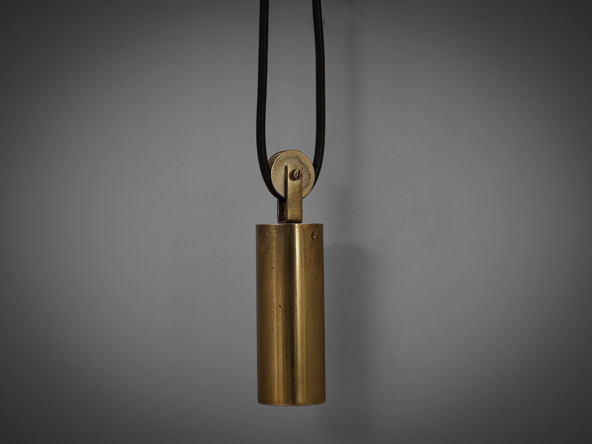 Mid-20th Century Tito Agnoli for O-Luce Pendant Wall Light For Sale