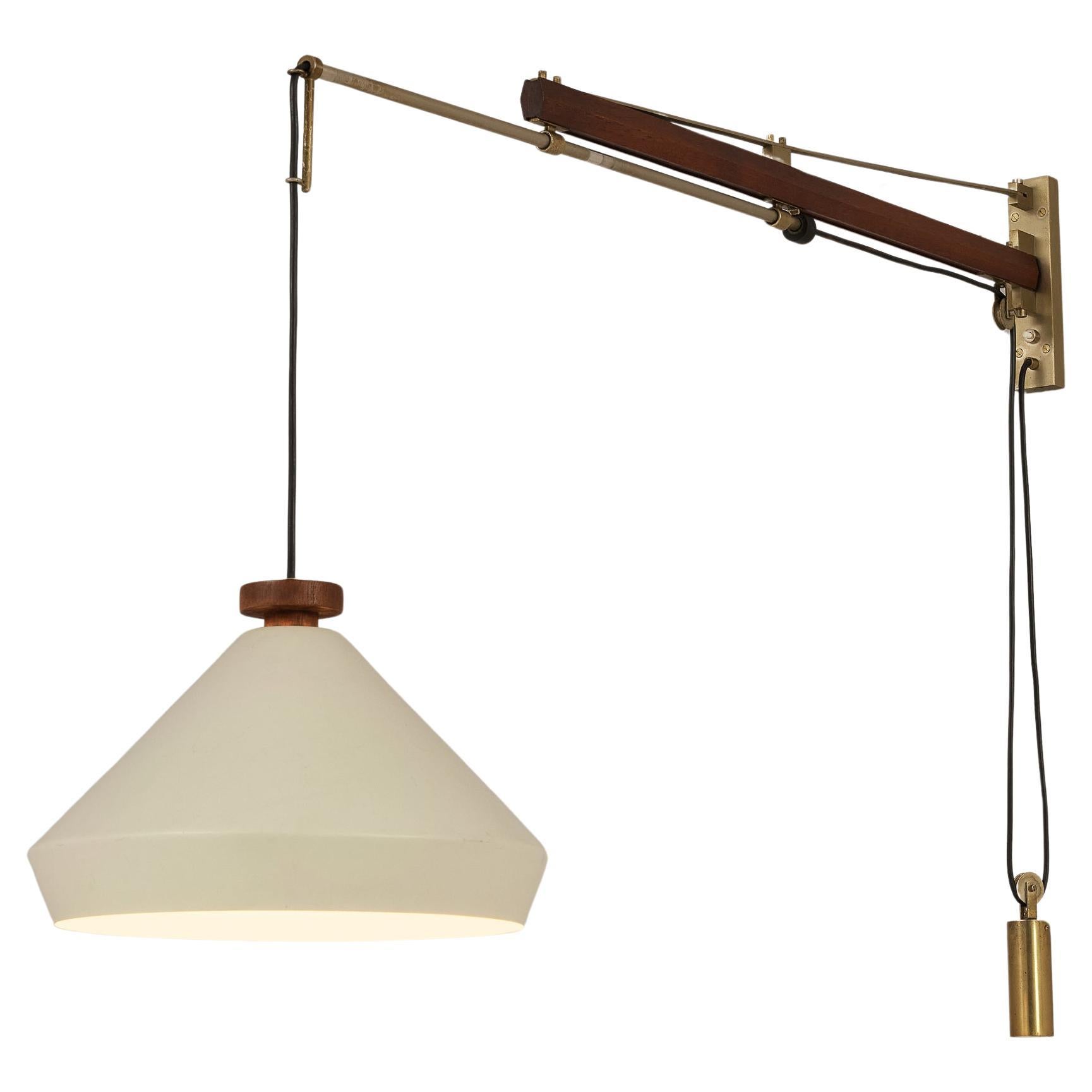 Tito Agnoli pour O-Luce Applique suspendue