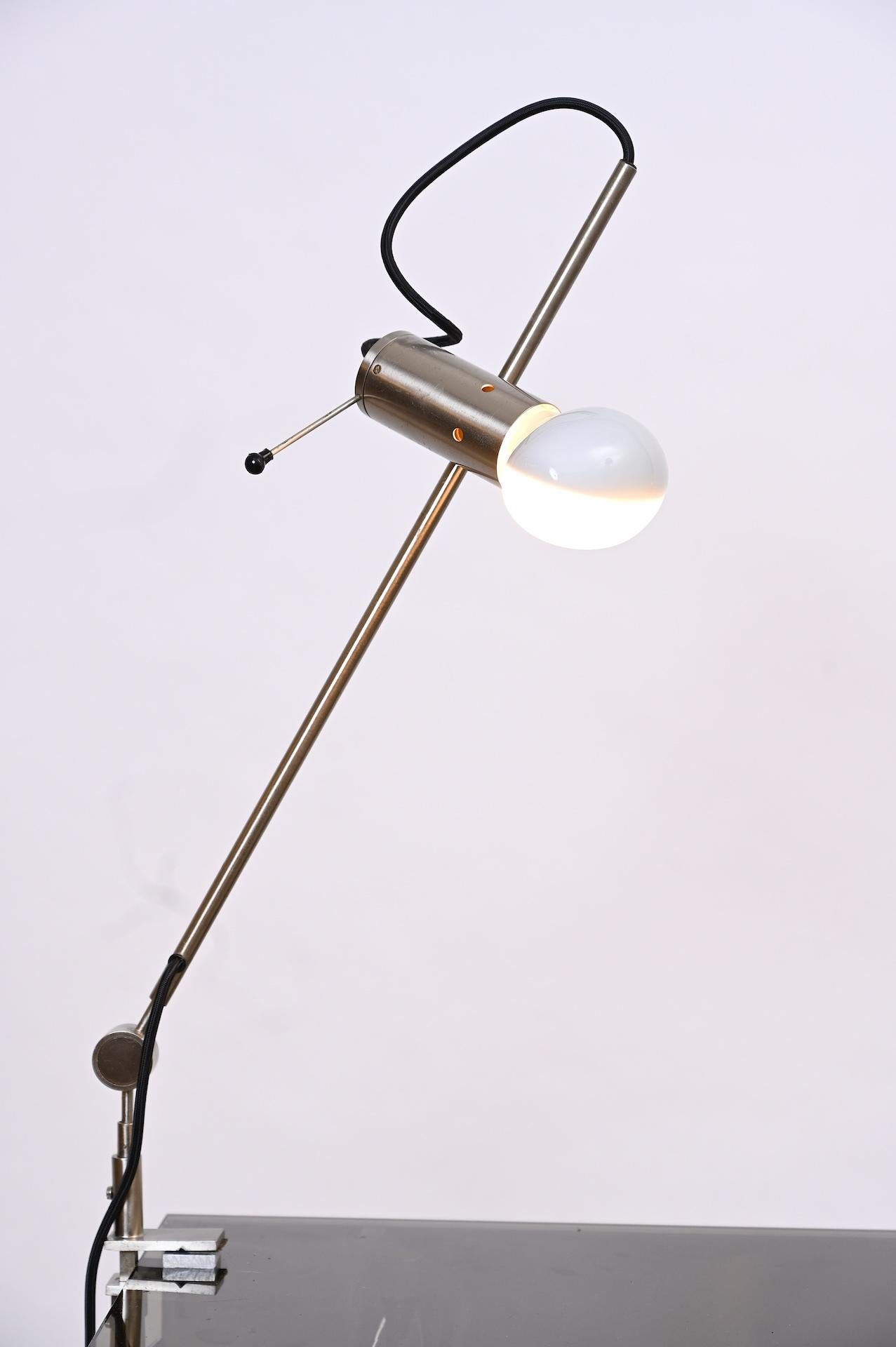 Tito Agnoli for Oluce Desk Light, circa 1954 In Good Condition For Sale In London, GB