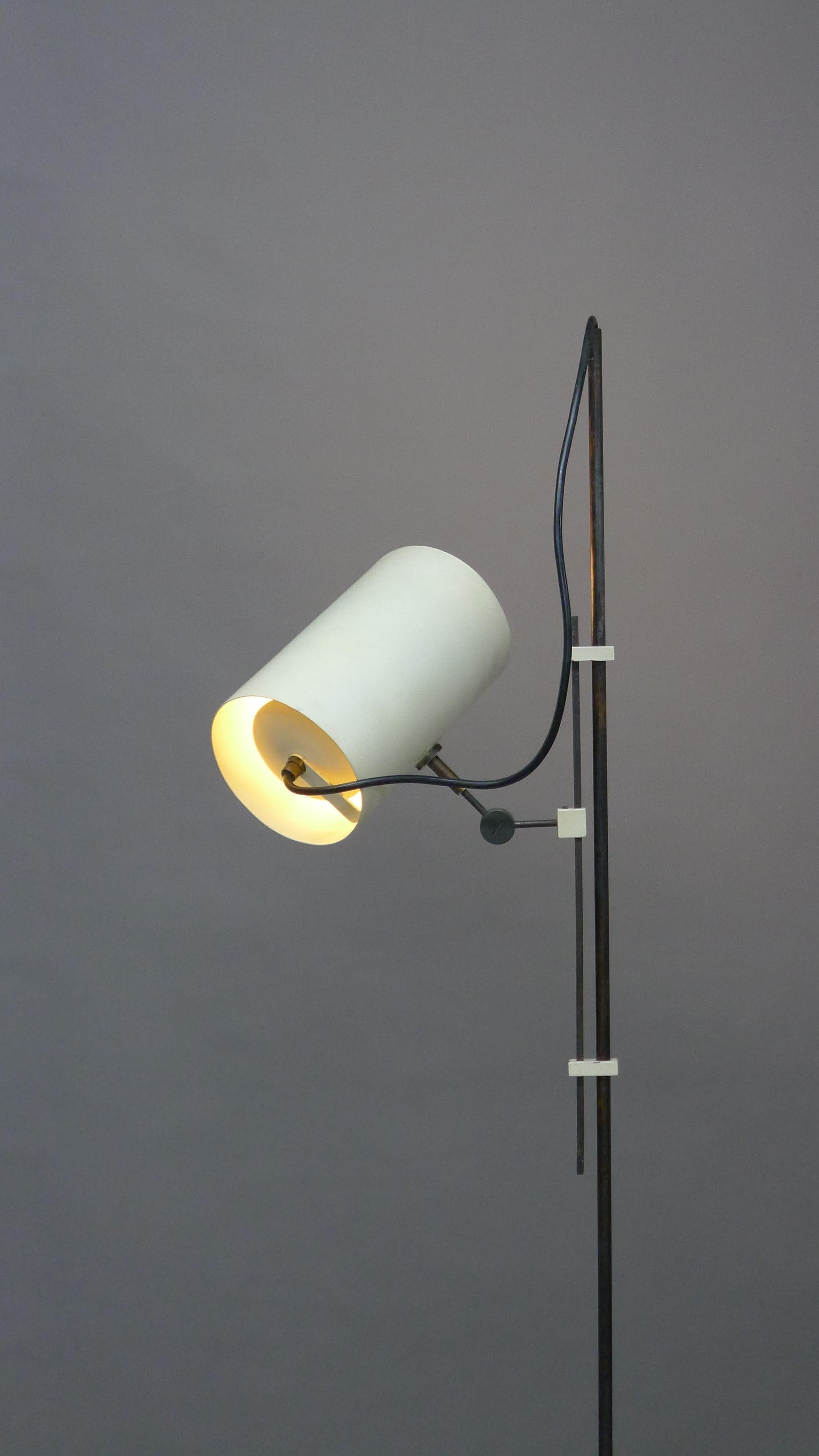 Tito Agnoli for Oluce, Italy, 1954, a Model 367 Floor Lamp, Documented 4