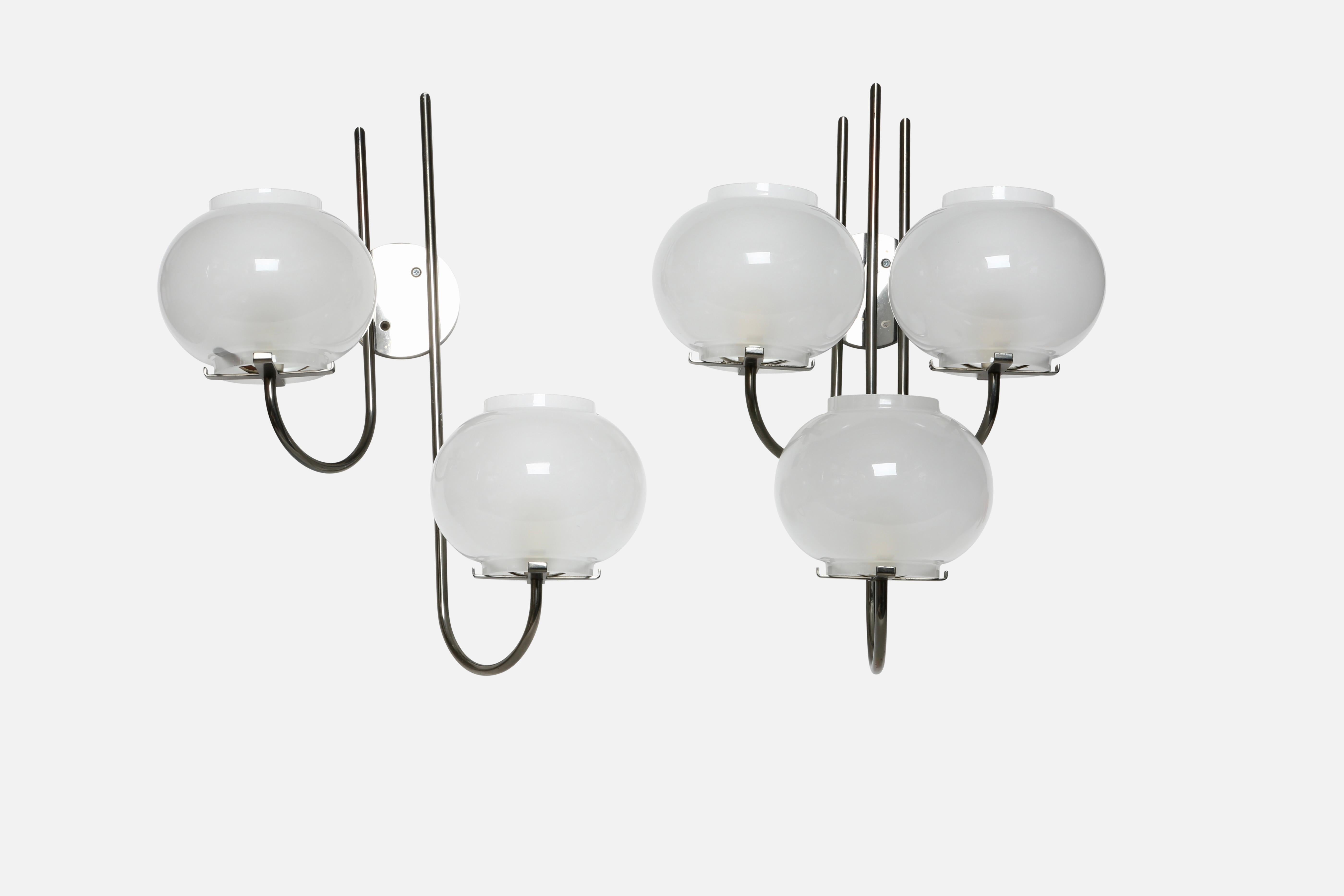 Tito Agnoli for Oluce sconces, a pair Italy circa 1960s in vendita 4