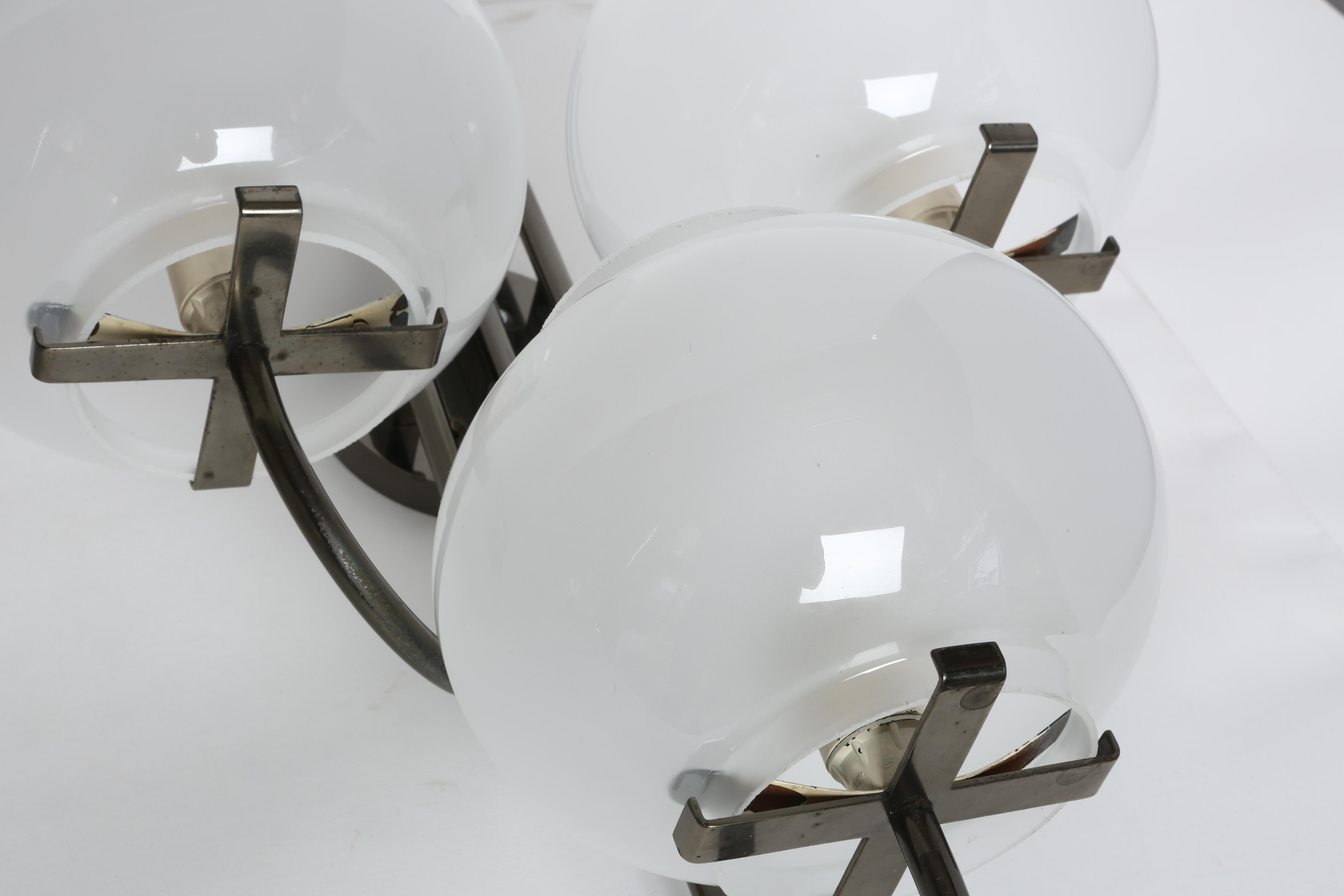 Tito Agnoli for Oluce sconces, a pair Italy circa 1960s in vendita 11