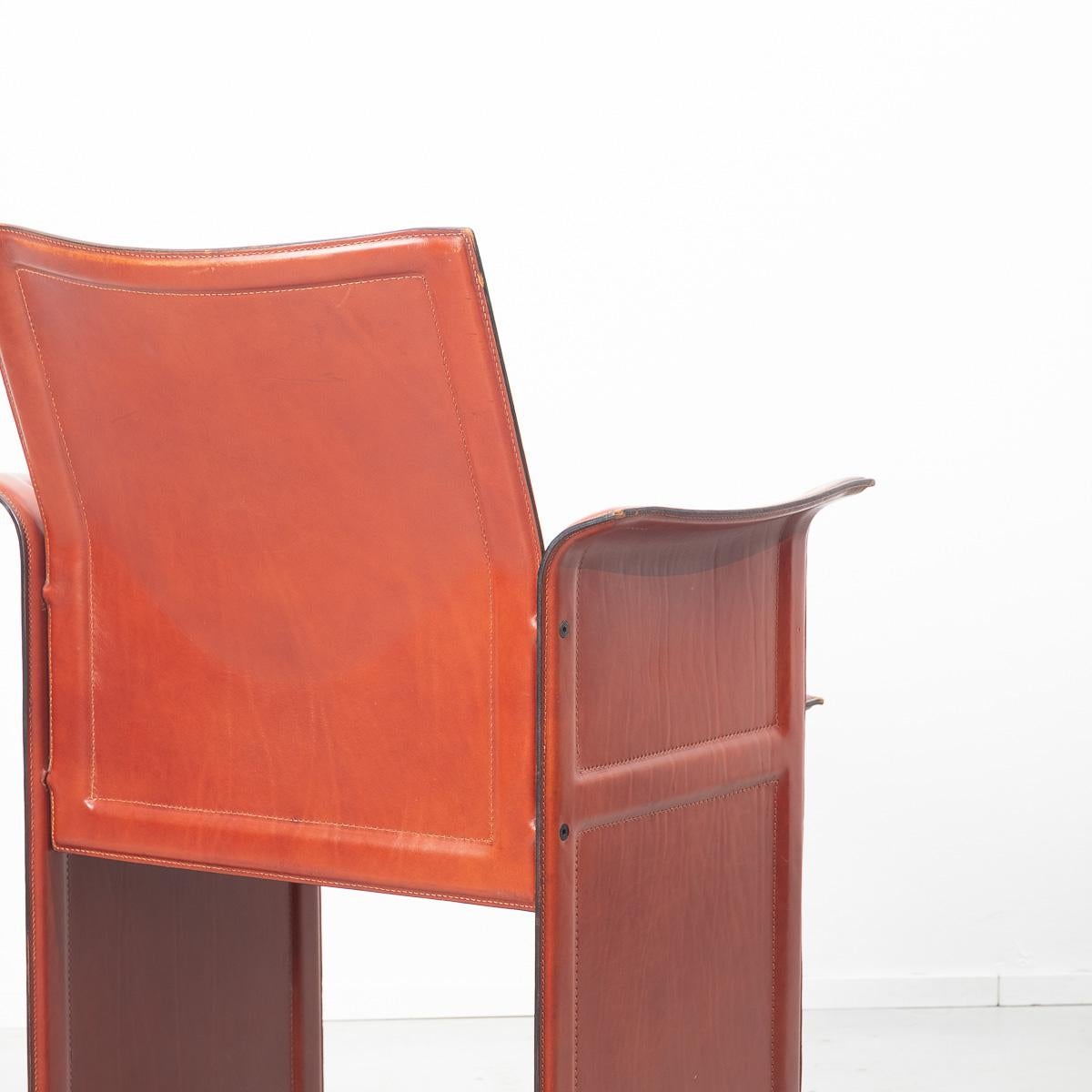 Tito Agnoli Korium Chair Mateo Grassi, Italy, 1970s In Good Condition In London, GB