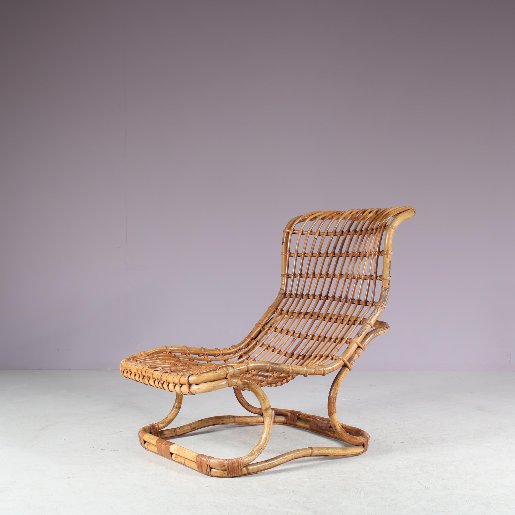Tito Agnoli Silla de salón para Bonacina, Italia 1950 en Bueno estado para la venta en Amsterdam, NL