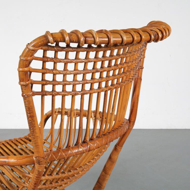 Tito Agnoli Lounge Chair for Bonacina, Italy, 1960 For Sale 1