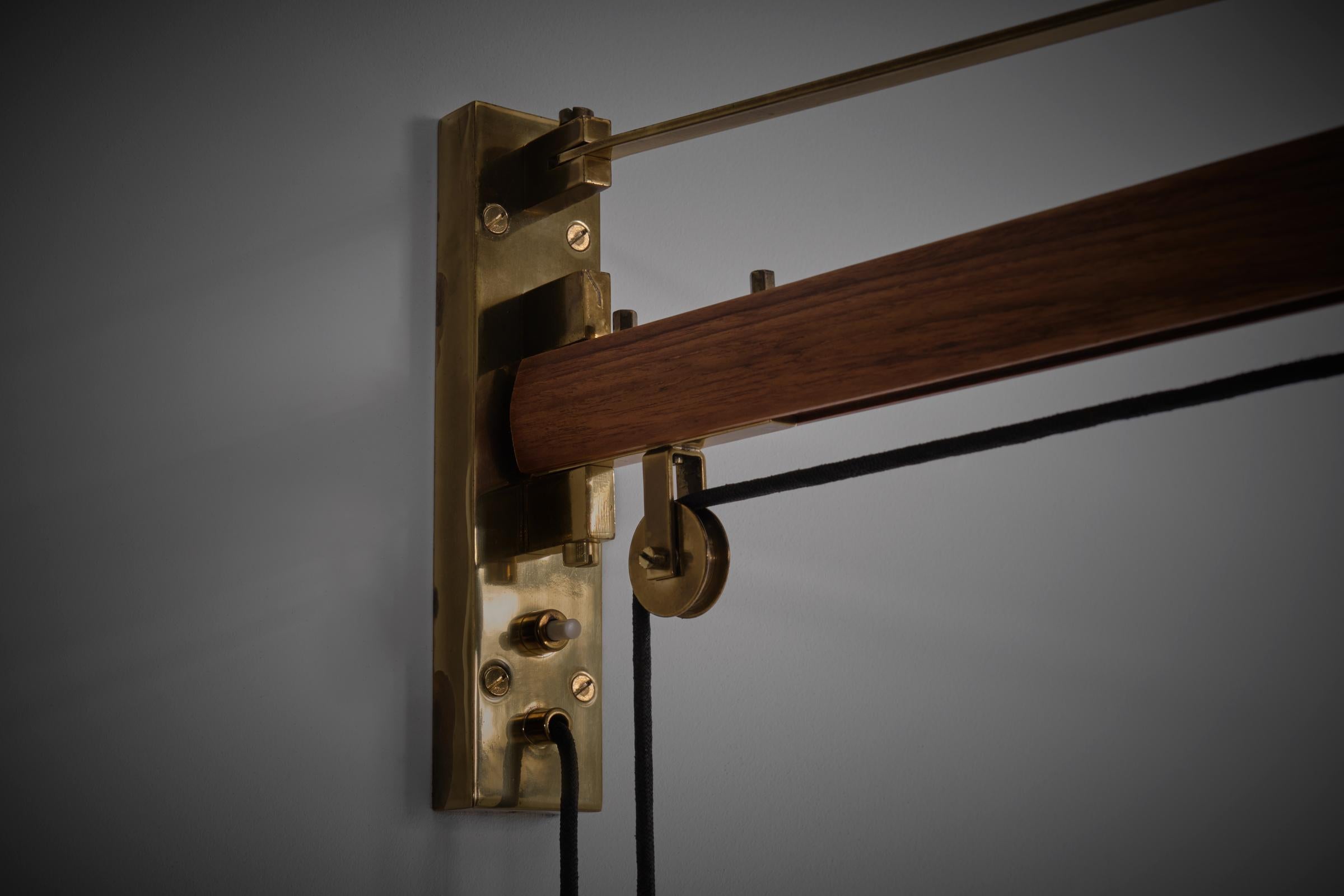 Tito Agnoli Mod. 177a Lámpara de pared para O-Luce, Italia 1957 en venta 2