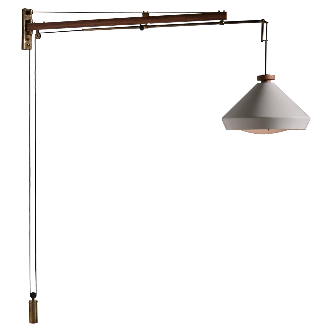 Tito Agnoli Mod. 177a Wall Lamp for O-Luce, Italy 1957