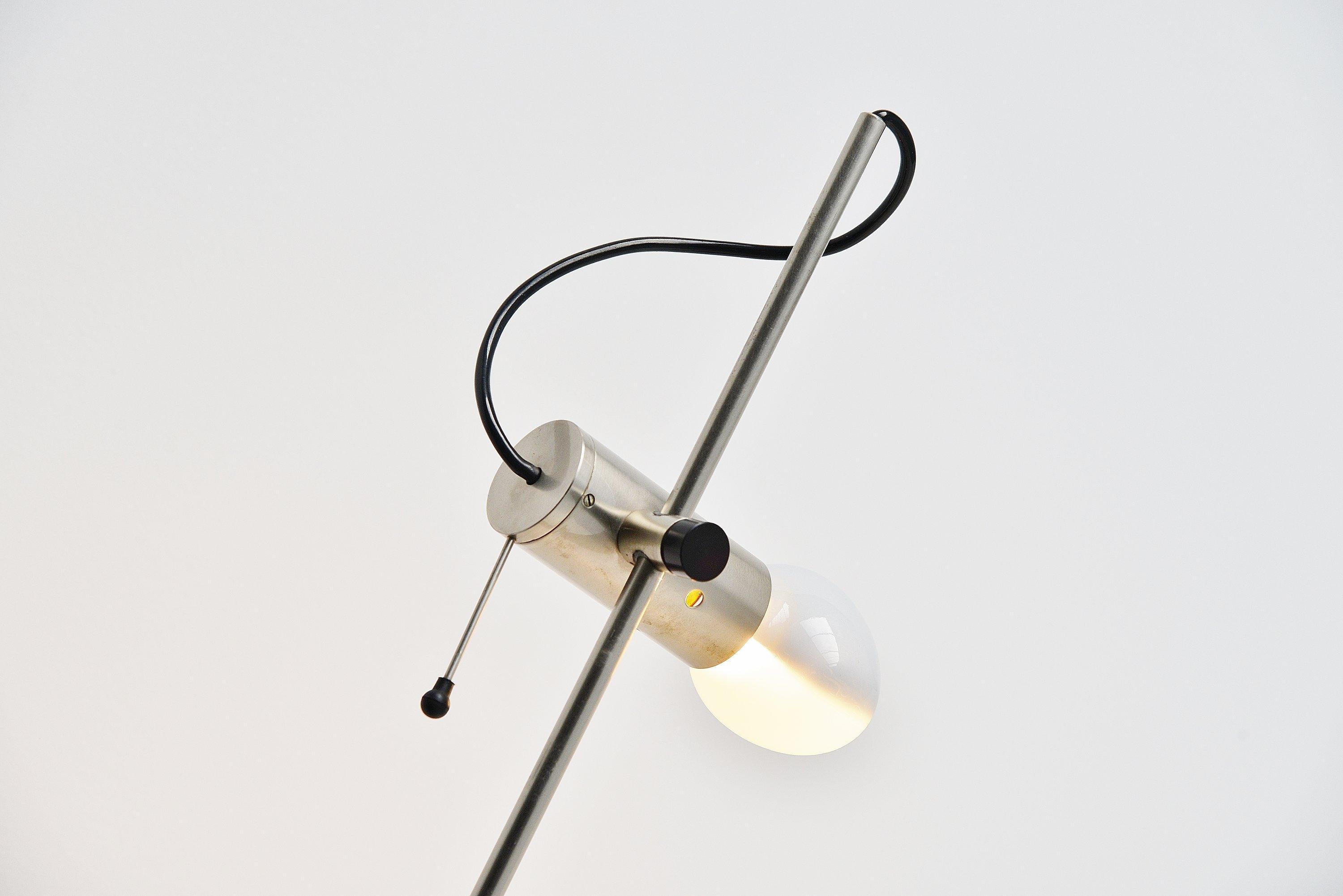 Mid-Century Modern Tito Agnoli Model 255 Desk Lamp Oluce, Italy, 1954