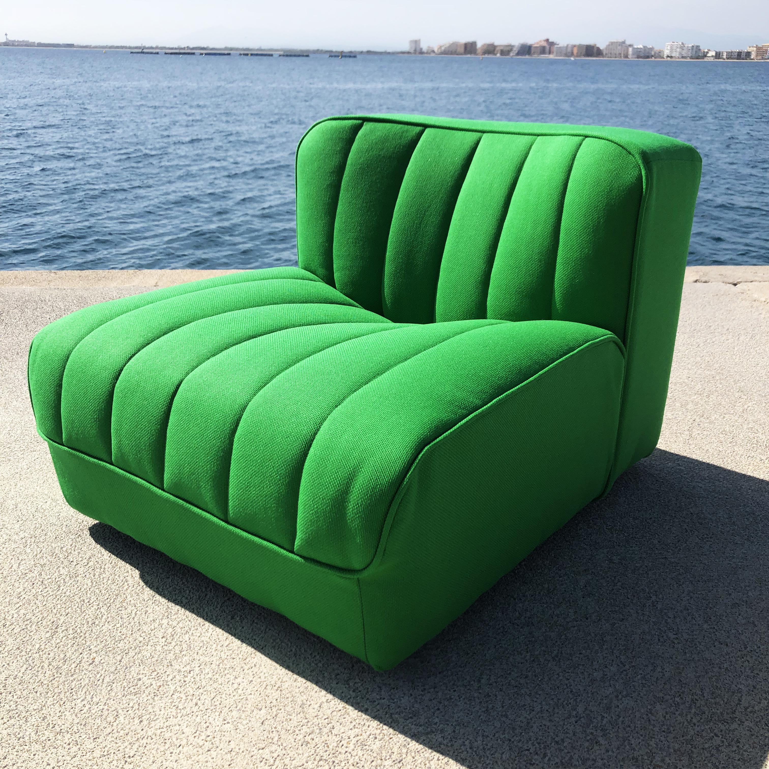 20ième siècle Fauteuil de salon modulaire Tito Agnoli par Arflex, Italie, 1968 en vente