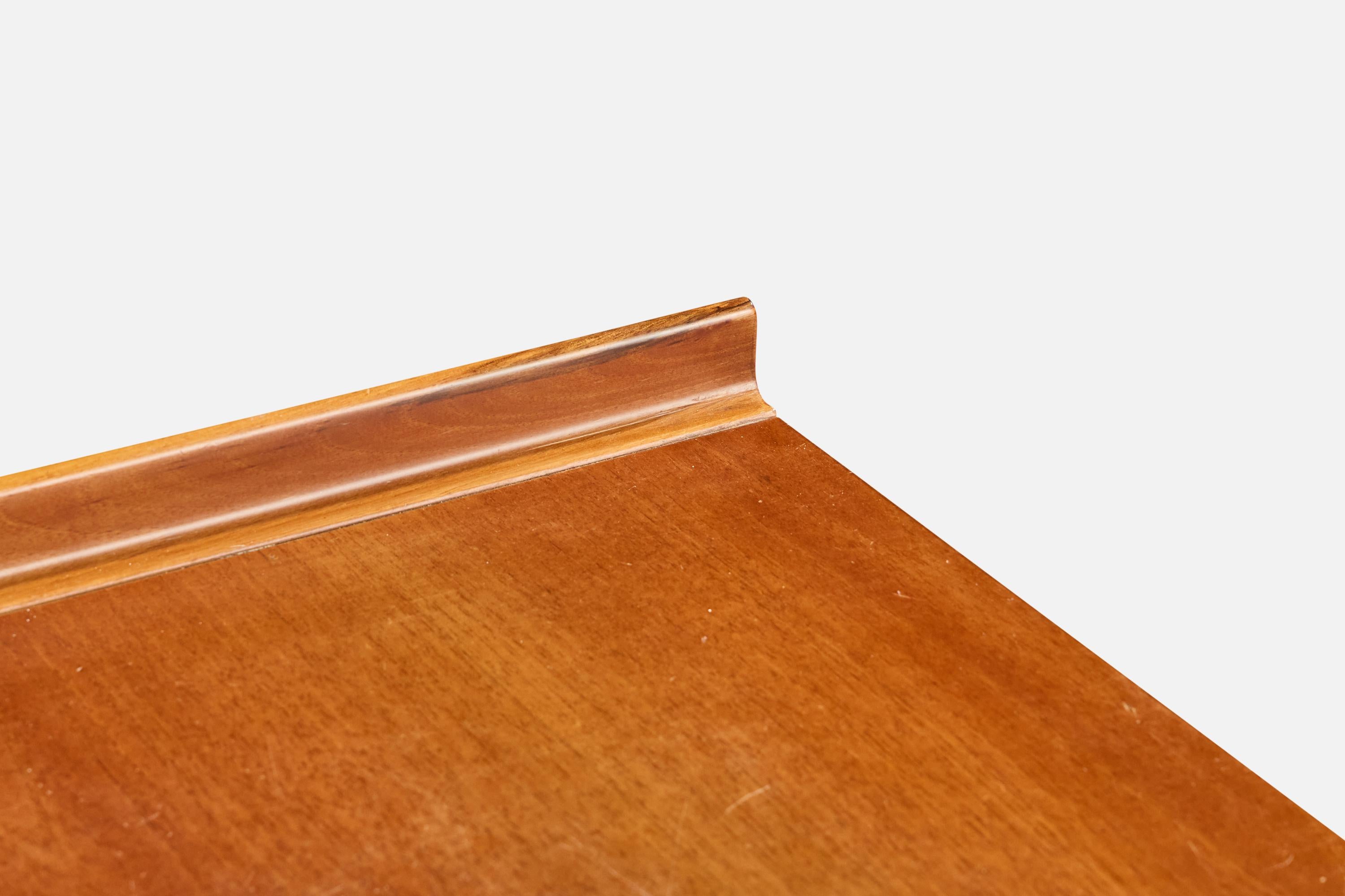 Tito Agnoli, Nightstands, Walnut, Italy, 1970s en vente 1