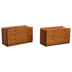 Tito Agnoli, Comodini, Noce, Italia, anni '70