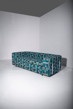Tito Agnoli Original fabric sofa bed for Cinova Mod. 711