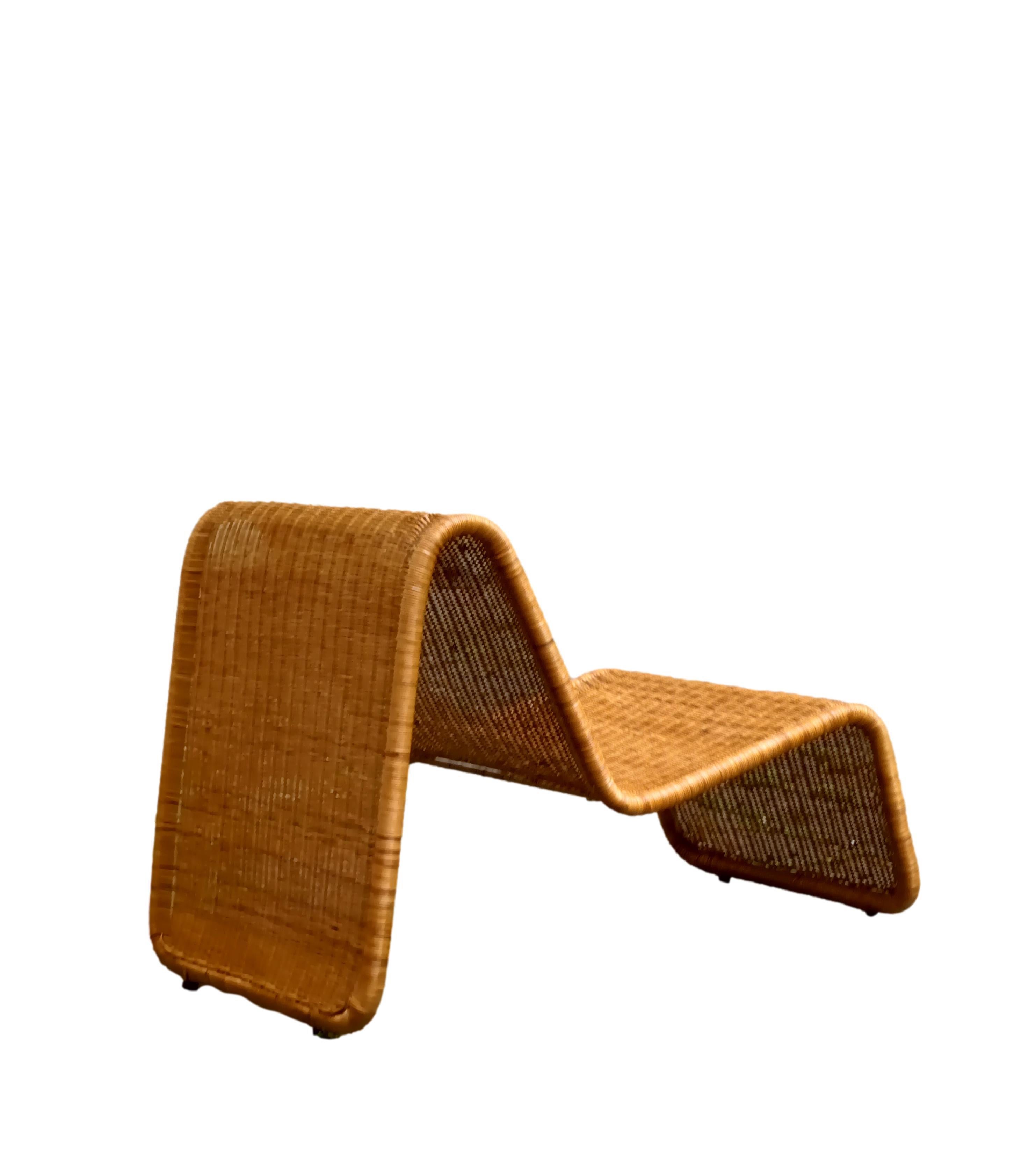 Tito Agnoli für Bonacina Rattansessel Mod.P3, Italien 1960er Jahre (Moderne der Mitte des Jahrhunderts) im Angebot