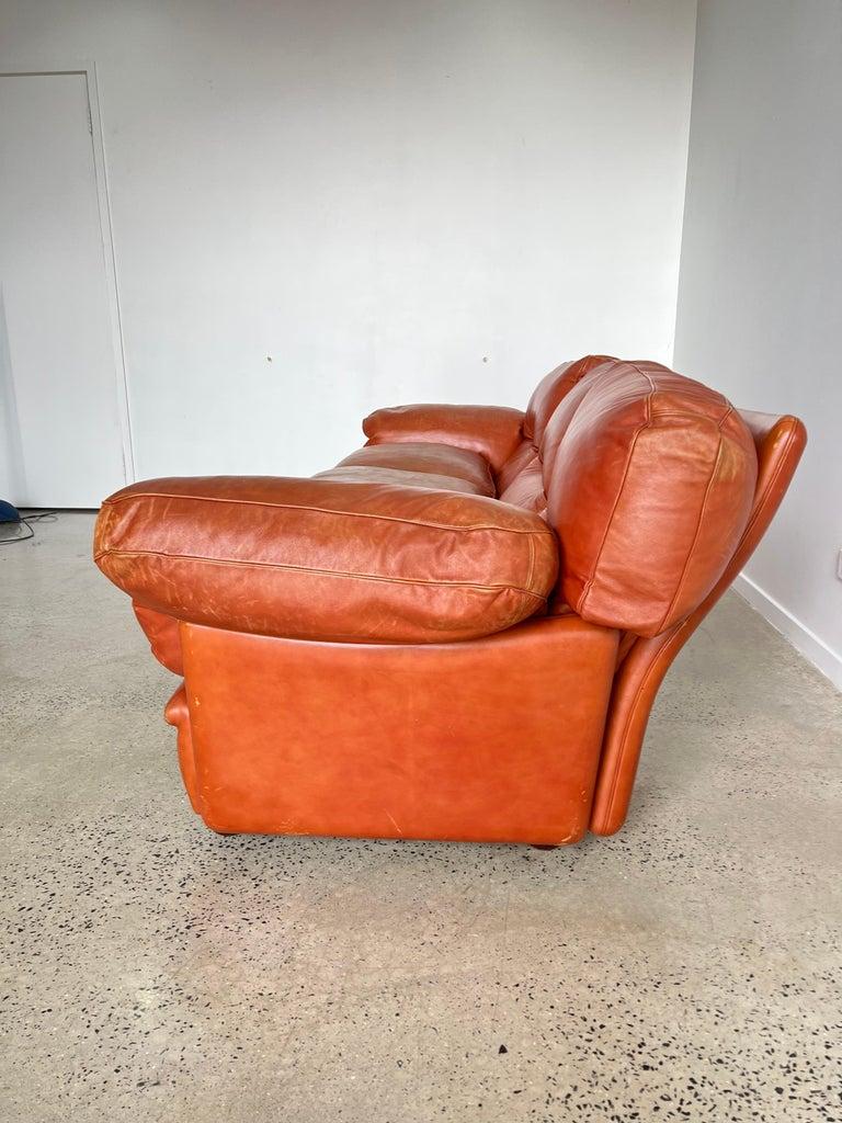 Tito Agnoli Poppy Sofa for Poltrone Frau For Sale 9