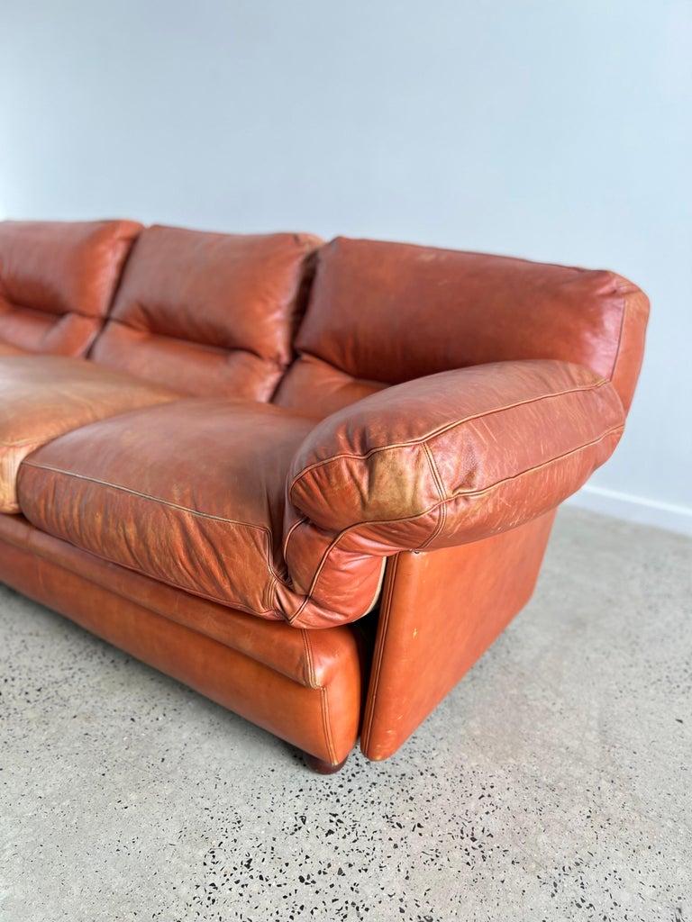 Tito Agnoli Mohnblumen-Sofa für Poltrone Frau im Zustand „Gut“ im Angebot in Byron Bay, NSW