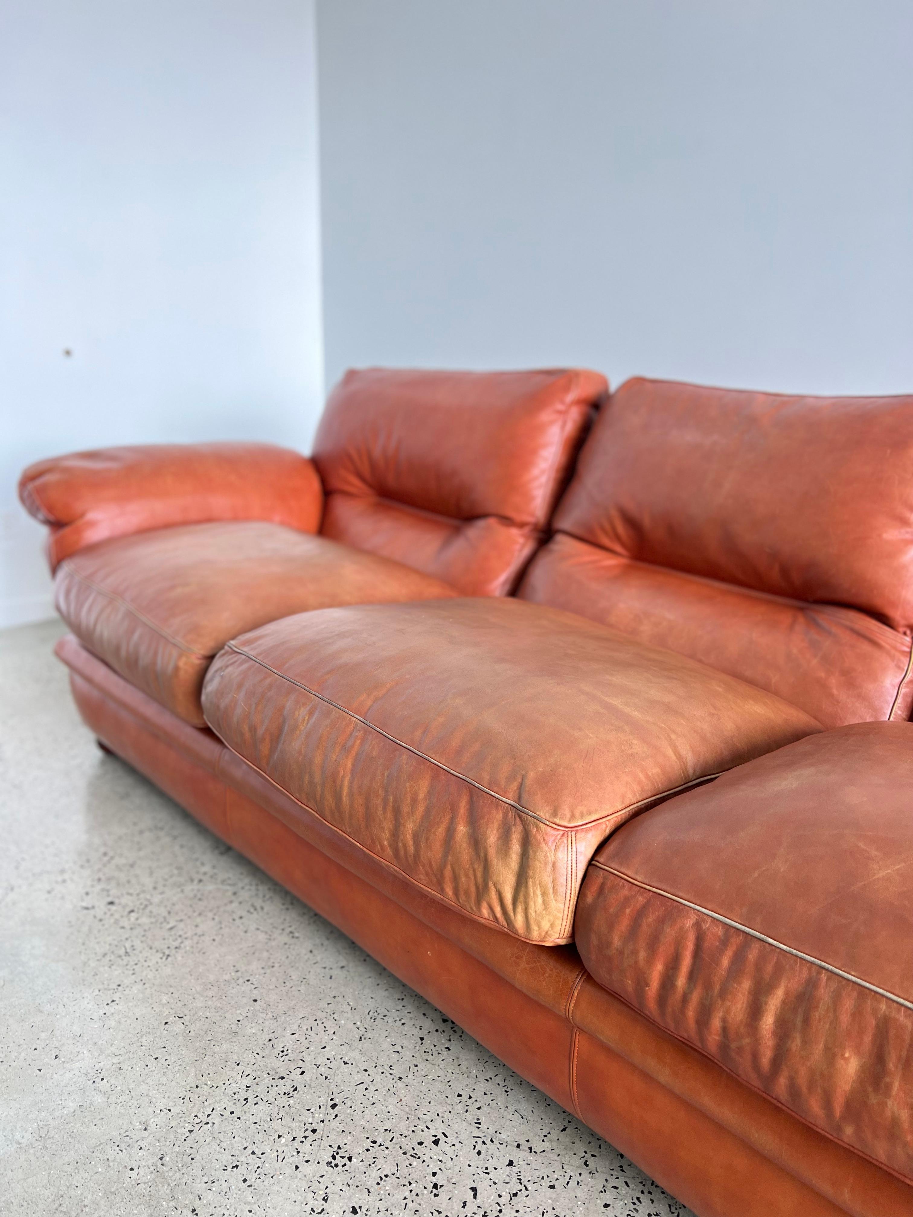 Mid-Century Modern Tito Agnoli Poppy Sofa for Poltrone Frau