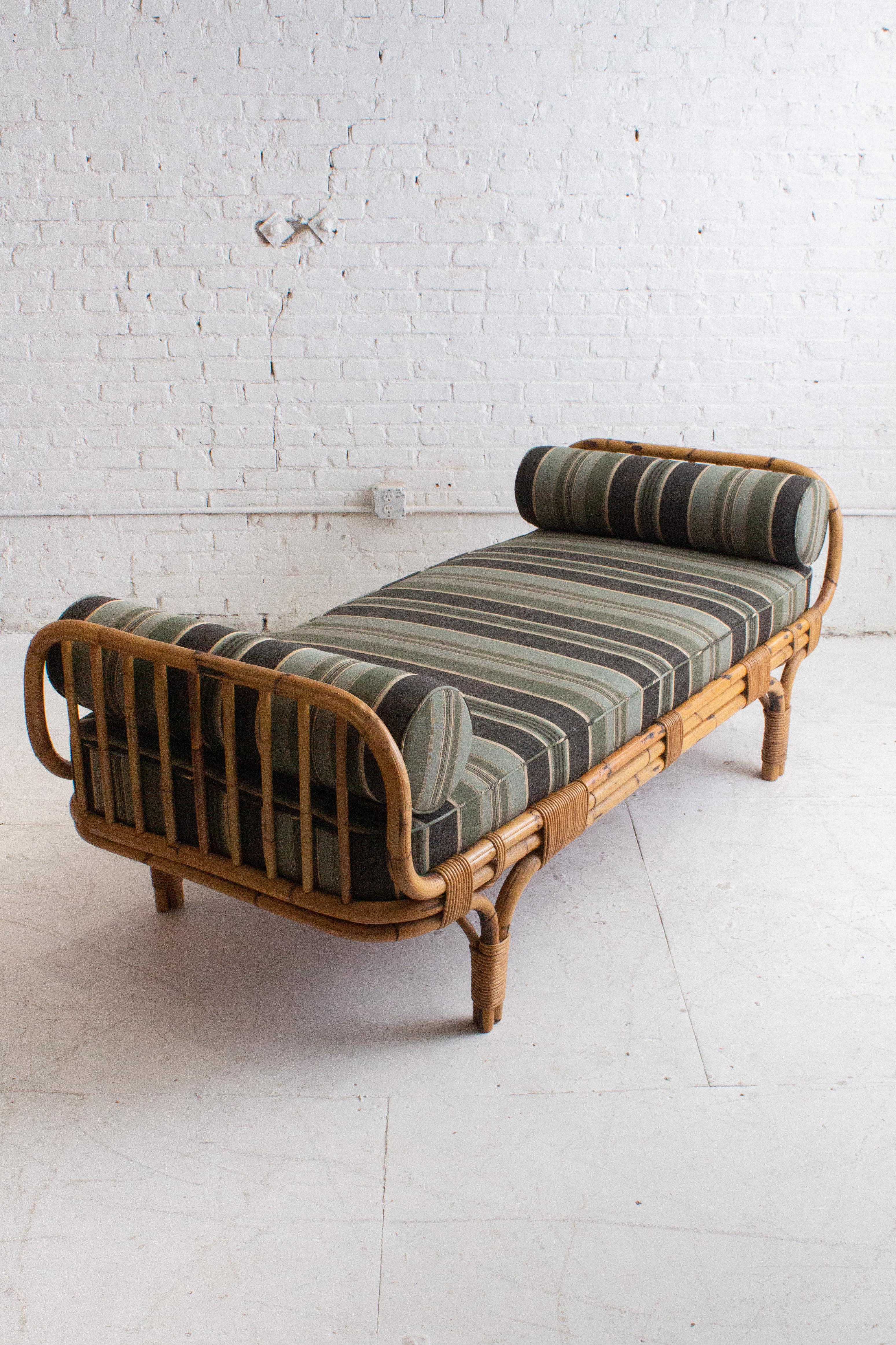 Upholstery Tito Agnoli Rattan Daybed