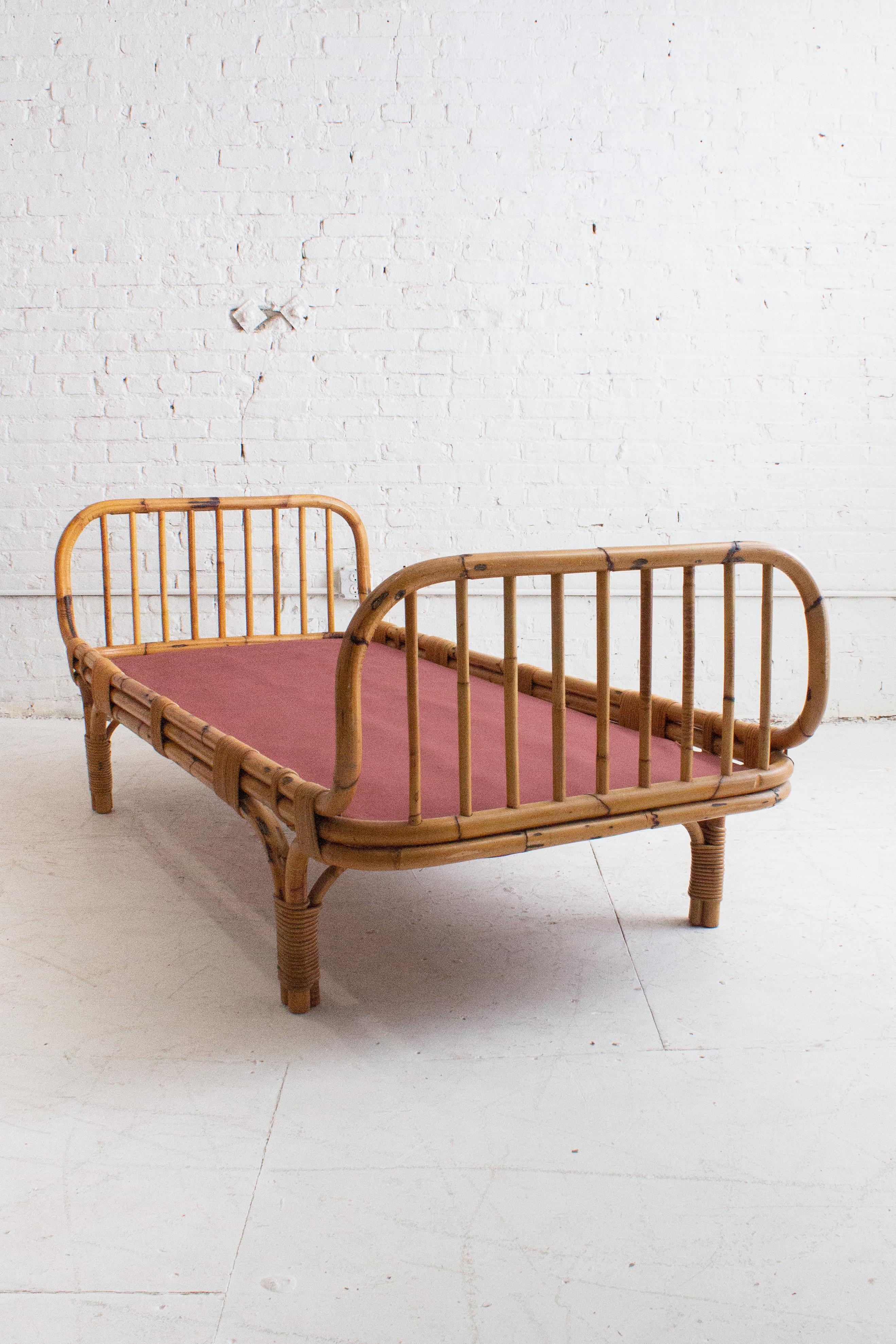 Tito Agnoli Rattan Daybed 2