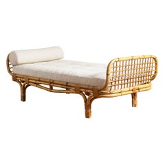 Tito Agnoli Rattan Daybed
